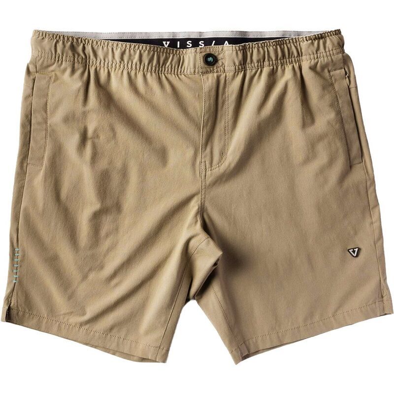ヴィスラ メンズ ボトムス ハーフパンツ・ショーツ Visslalto Eco 18in Elastic Walkshort Mens Bronze