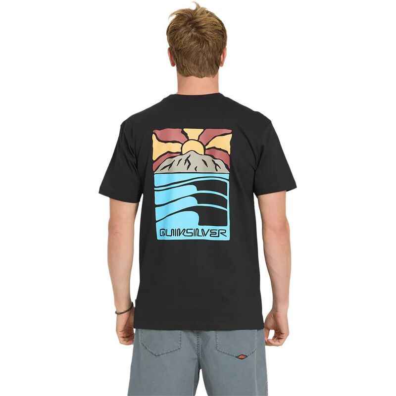 クイックシルバー メンズ トップス Tシャツ Quiksilver Going Right MT0 Shirt Mens Black ブラック