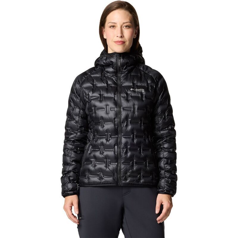 コロンビア レディース アウター ジャケット・ブルゾン ダウン Columbialpine Crux III Down Jacket Womens Black ブラック
