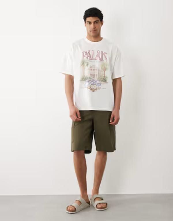 ジャック アンド ジョーンズ メンズ ボトムス ハーフパンツ・ショーツ ショートパンツ Jack Jones cargo shorts Olive night オリーブ