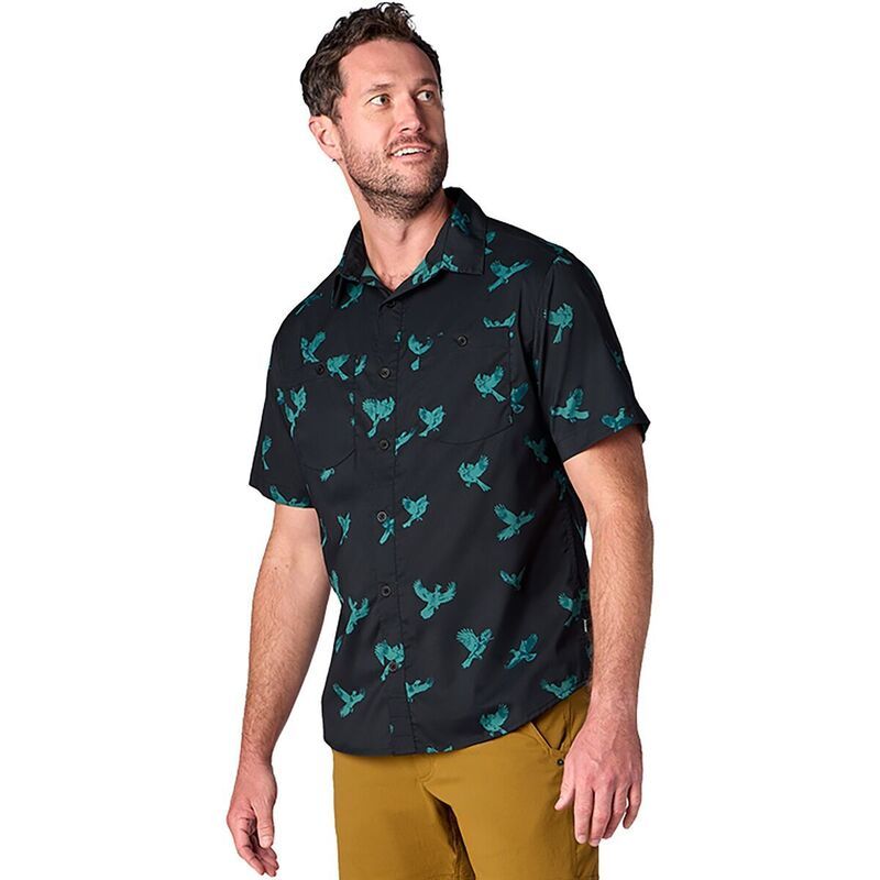 フライロー メンズ トップス シャツ Flylow Phil A Shirt Mens Night Flock