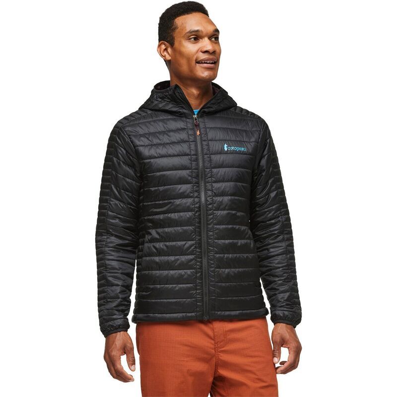 コートパクシー メンズ アウター ジャケット・ブルゾン フーデッドジャケット キャップ Cotopaxi Capa Insulated Hooded Jacket Mens Cotopaxi Black ブラック
