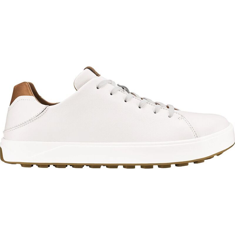 オルカイ メンズ シューズ スニーカー Olukai Waialae Shoe Mens WhiteTan ホワイト