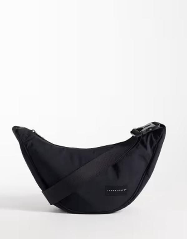 ジャック アンド ジョーンズ メンズ バッグ ナイロン Jack Jones nylon crossbody bag Black ブラック