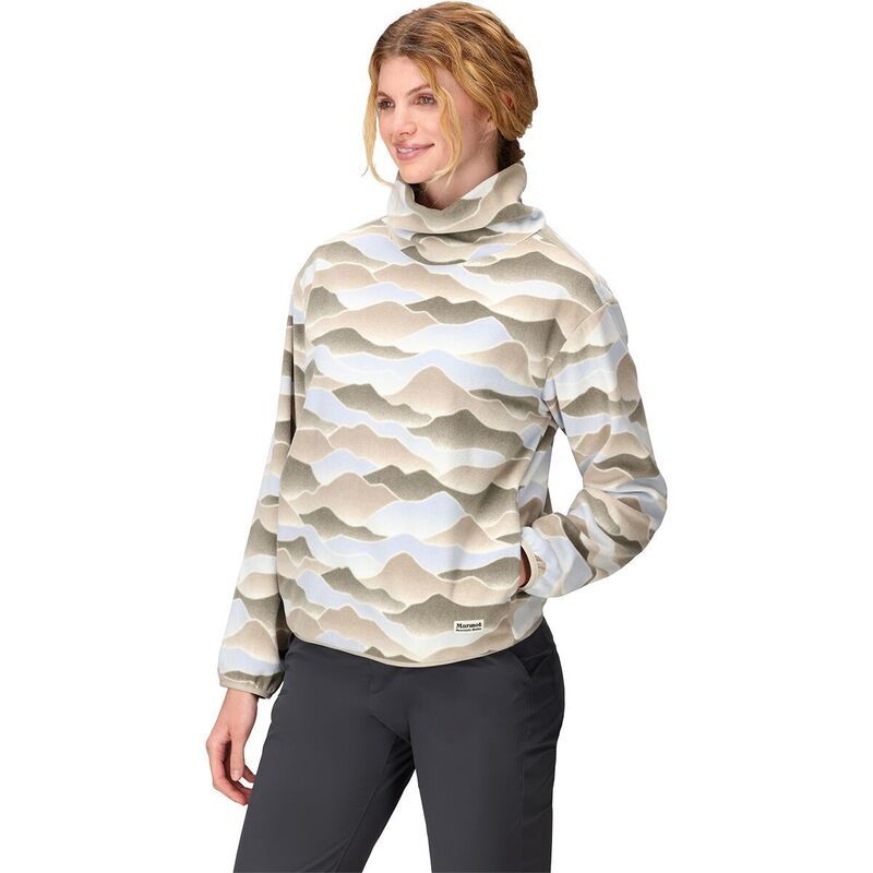 マーモット レディース アウター ジャケット・ブルゾン フリース Marmot Felton Fleece Cowl Neck Womens Vapor Scenic