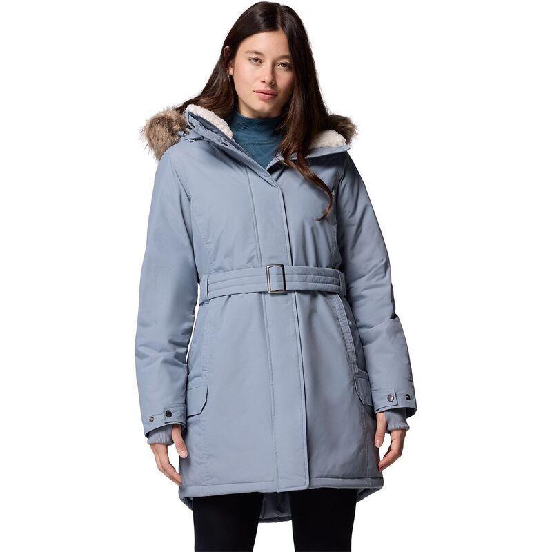 コロンビア レディース アウター ジャケット・ブルゾン パーカー Columbia Icelandite II Parka Womens Tradewinds Grey グレー