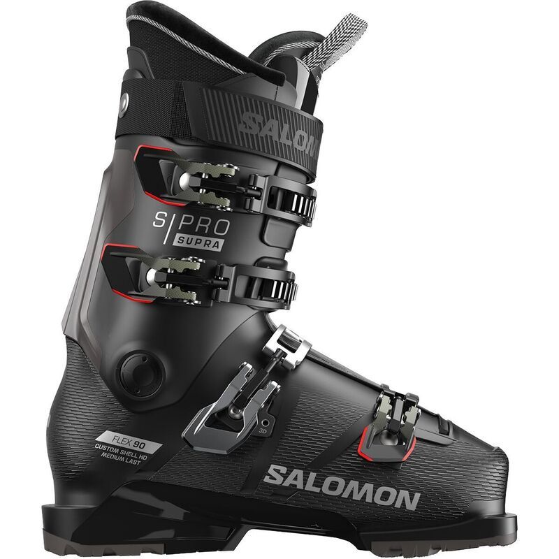 サロモン メンズ シューズ ブーツ・レインブーツ Salomon SPro Supra 90 GW Boot 2026 BlackSilver MetallicOil Green ブラック 52,080円
