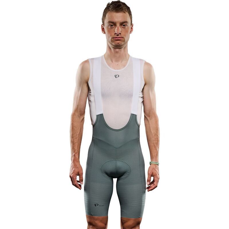 パールイズミ メンズ ボトムス ハーフパンツ・ショーツ PEARL iZUMi PIBlack Bib Short Mens Balsam Green グリーン