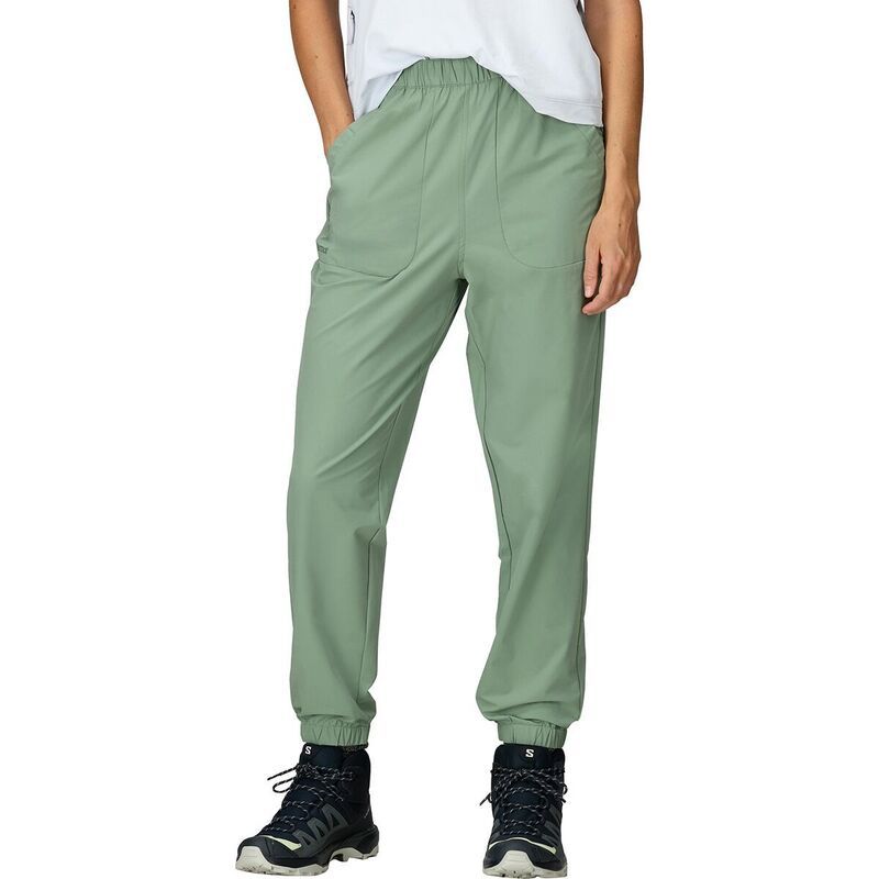 マーモット レディース ボトムス カジュアルパンツ Marmot AirExchange SolarShield Jogger Womens Agate Green グリーン