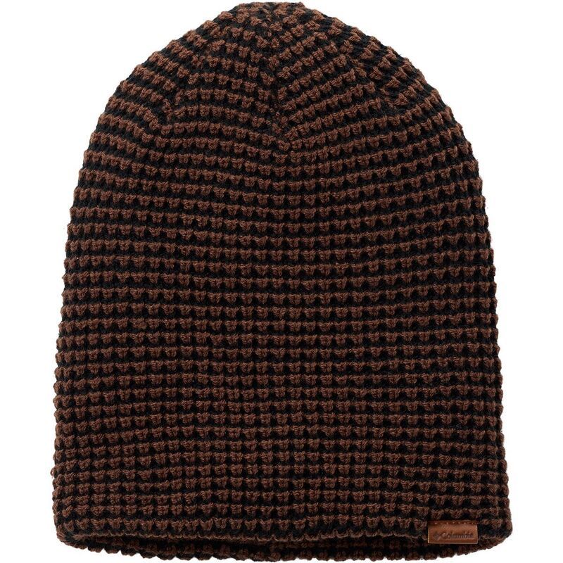 コロンビア メンズ アクセサリー 帽子 Columbia Landroamer Waffle Beanie TobaccoBlack ブラック