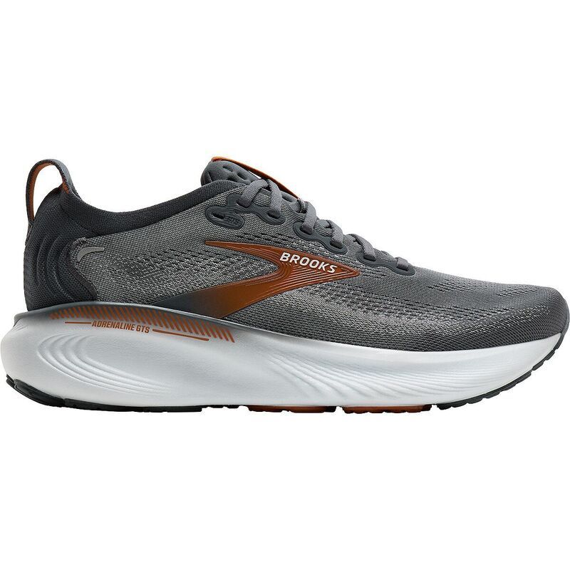 ブルックス メンズ シューズ スニーカー Brooks Adrenaline GTS 25 Running Shoe Mens TurbulenceBombay BrownGrey グレー