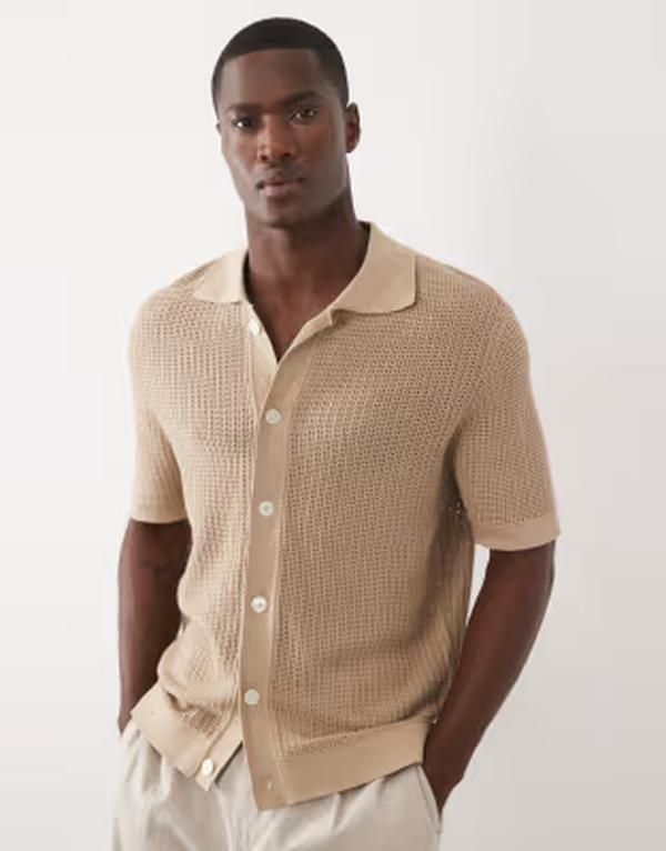 セレクティッド メンズ アウター カーディガン コットン ニット Selected 100 cotton knit button cardigan White pepper ホワイト