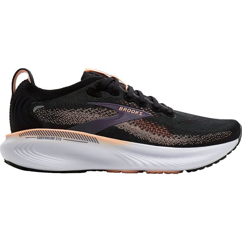 ブルックス レディース シューズ スニーカー Brooks Adrenaline GTS 25 Running Shoe Womens BlackPeachMulled Grape ブラック