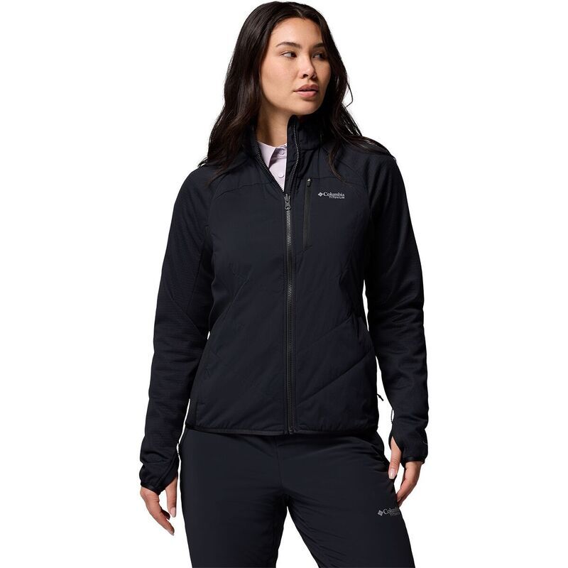 コロンビア レディース アウター ジャケット・ブルゾン Columbiarcticrest Hybrid FullZip Jacket Womens Black ブラック