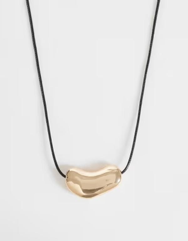 アクセサライズ レディース アクセサリー ネックレス・チョーカー・ペンダントトップ レース Accessorize pebble cord necklace GOLD ゴールド