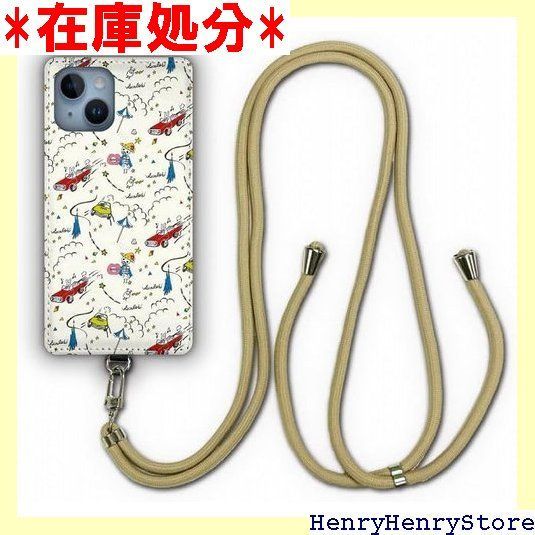 スカラー ScoLar デザイン iPhone14互換品 ケース スマホショルダー アイフォン14互換品 スマホケース ショルダーストラップ ショルダーケース スマホストラップ カバー スマホカバー 車に乗るうさぎ 骸骨ともけ かわいいデザイン 927