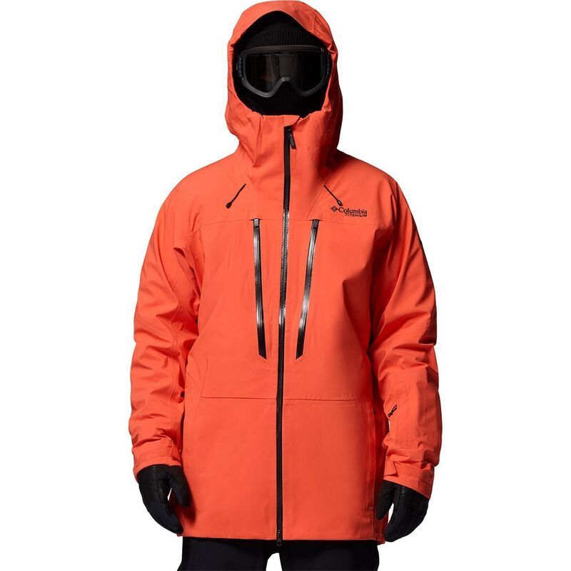 コロンビア メンズ アウター ジャケット・ブルゾン Columbia Platinum Peak II 3L Shell Jacket Mens Zing