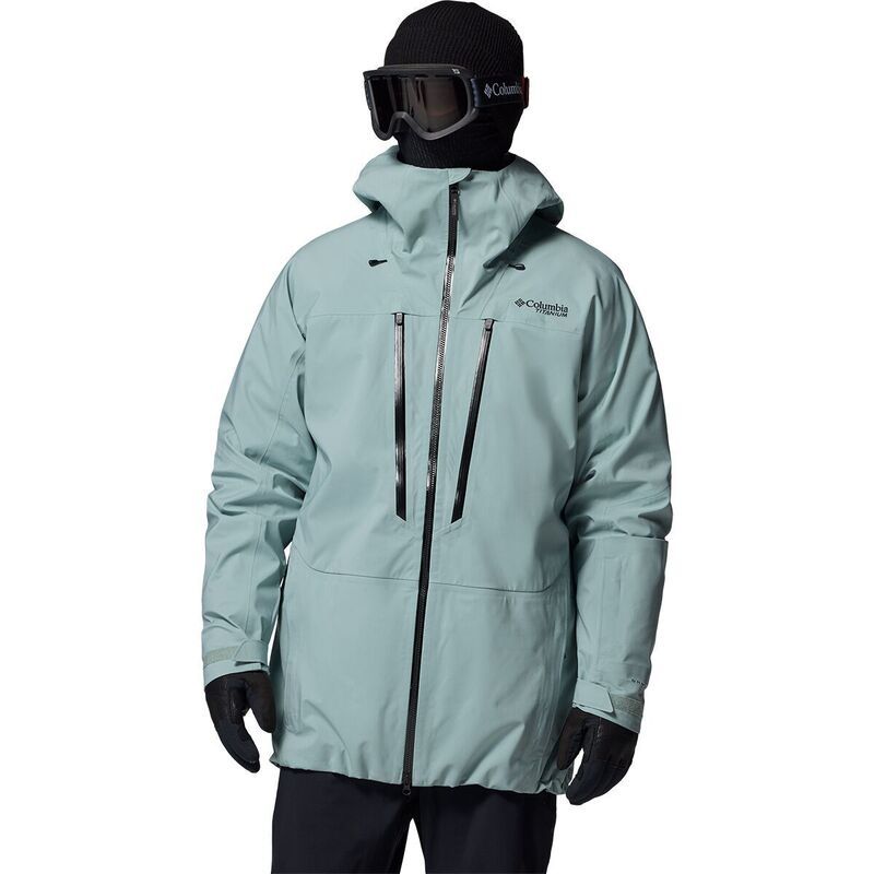 コロンビア メンズ アウター ジャケット・ブルゾン Columbia Platinum Peak II 3L Shell Jacket Mens Crushed Blue ブルー