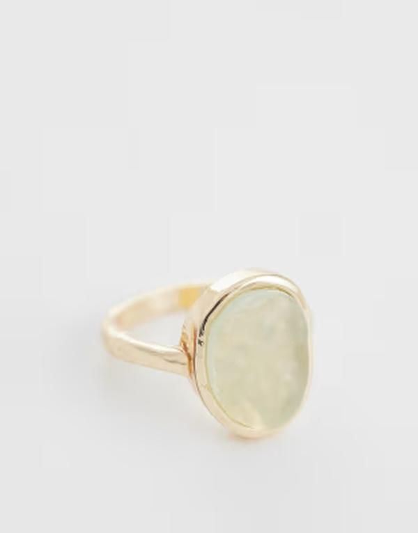 デザインビーロンドン レディース アクセサリー リング DesignB London stone ringOLD ゴールド