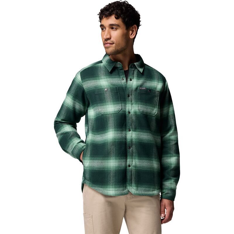 コロンビア メンズ トップス シャツ ジャケット Columbia Windward II Shirt Jacket Mens Rain Forest Blurred Ombre フォレスト