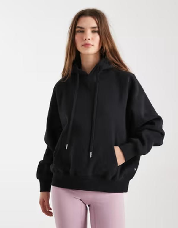 コットンオン レディース アウター パーカー・スウェット プラスサイズ グラフィック Cotton plush premium raglan graphic hoodie Black ブラック 11,535円