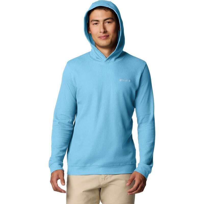 コロンビア メンズ アウター パーカー・スウェット ニット Columbia Pitchstone Knit Hoodie Mens Vintage Blue ブルー