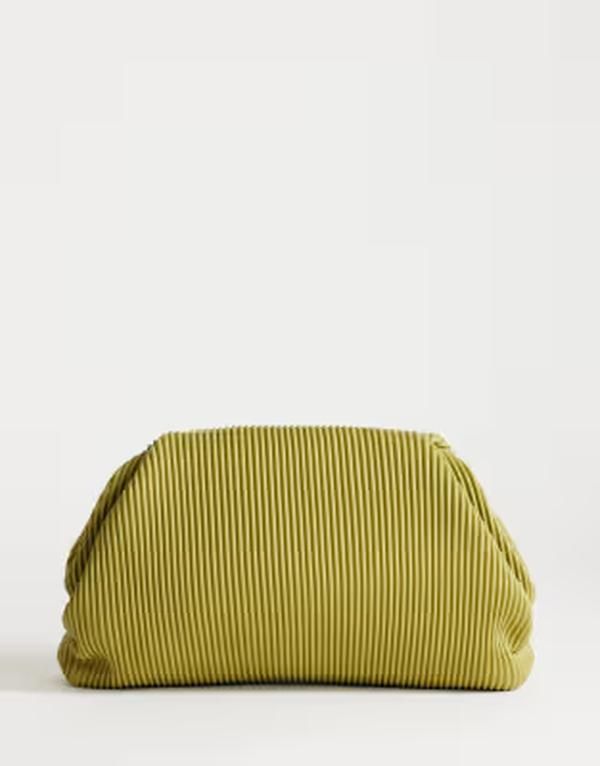 トップショップ レディース バッグ Topshop Golde medium clutch purse GREEN グリーン