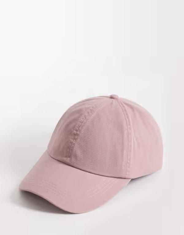 エイソス メンズ アクセサリー 帽子 キャップ ASOS DESIGN baseball cap in washed PINK ピンク