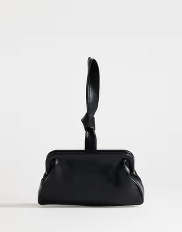 トップショップ レディース バッグ ミニ Topshop Jade mini loop grabag Black ブラック
