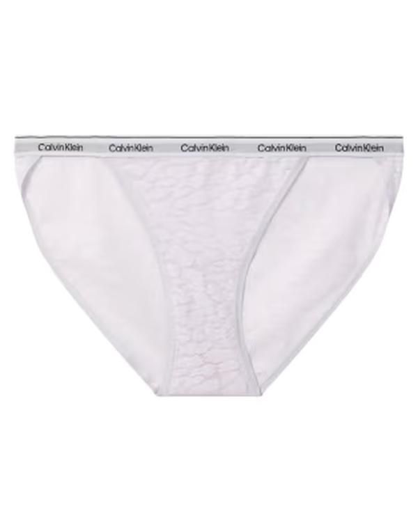 カルバンクライン レディース アンダーウェア ブリーフパンツ レース Calvin Klein Icon Lace string bikini briefs in lilac Frosty Lilac ライラック