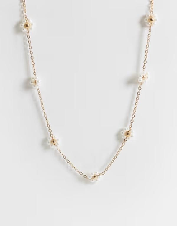 オンリー レディース アクセサリー ネックレス・チョーカー・ペンダントトップ レース ONLY daisy necklace GOLD ゴールド