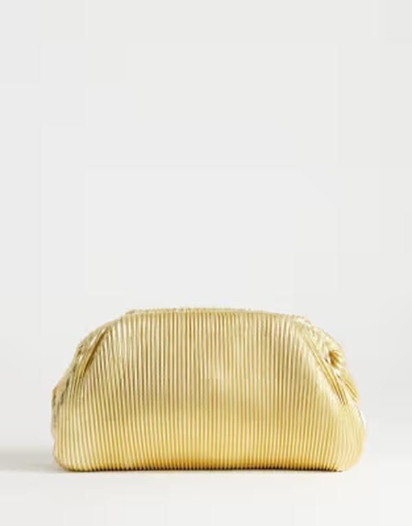 トップショップ レディース バッグ Topshop Golde medium clutch purse GOLD ゴールド 12,760円