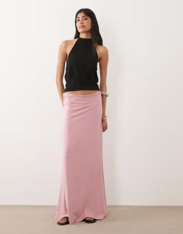 エイソス レディース ボトムスカート ASOS DESIGN skirt part of a set PINK ピンク