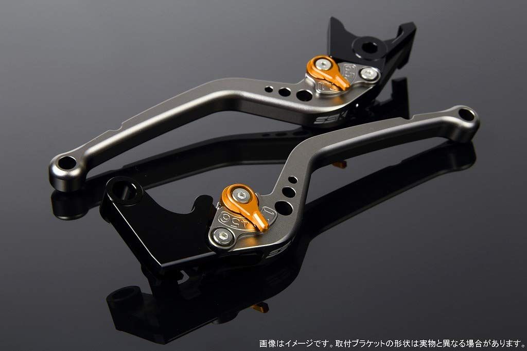 新品 SSK アジャストレバー スタンダードロング レバー本体カラー:マットチタン アジャスターカラー:マットゴールド LVBM048TM-GD