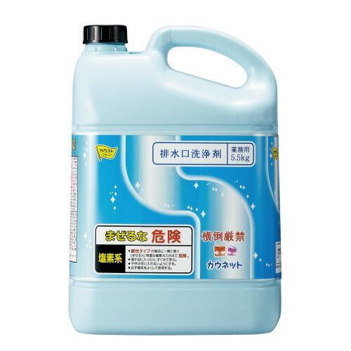 パ）排水口洗浄剤　５．５ｋｇ×３4263-3914【カウネット】