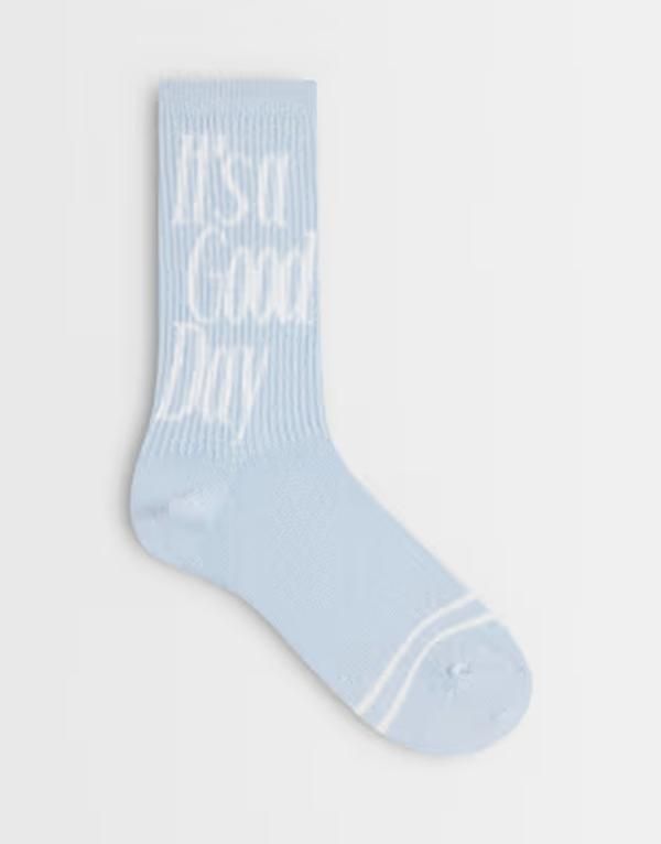 アクセサライズ レディース アンダーウェア 靴下 Accessorize its all gooday socks LIGHT BLUE ブルー