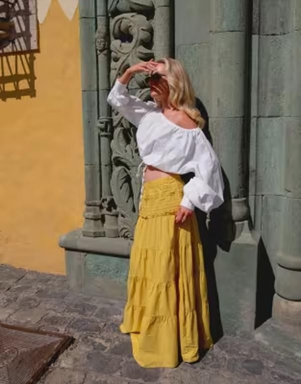 デイジーストリート レディース トップス シャツ コットン Daisy Street x Emma Jean off shoulder cotton poplin crop top WHITE ホワイト デイジーストリート レディース トップス シャツ コットン Daisy Street x Emma Jean off shoulder cotton poplin crop top WHITE ホワイト
