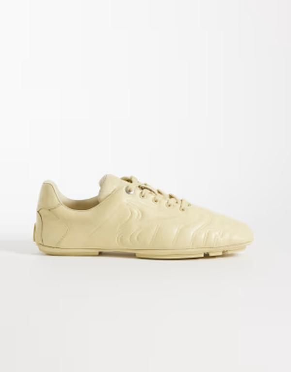 ブロンクス レディース シューズ スニーカー Bronx Maddox square toe sneakers in yellow イエロー