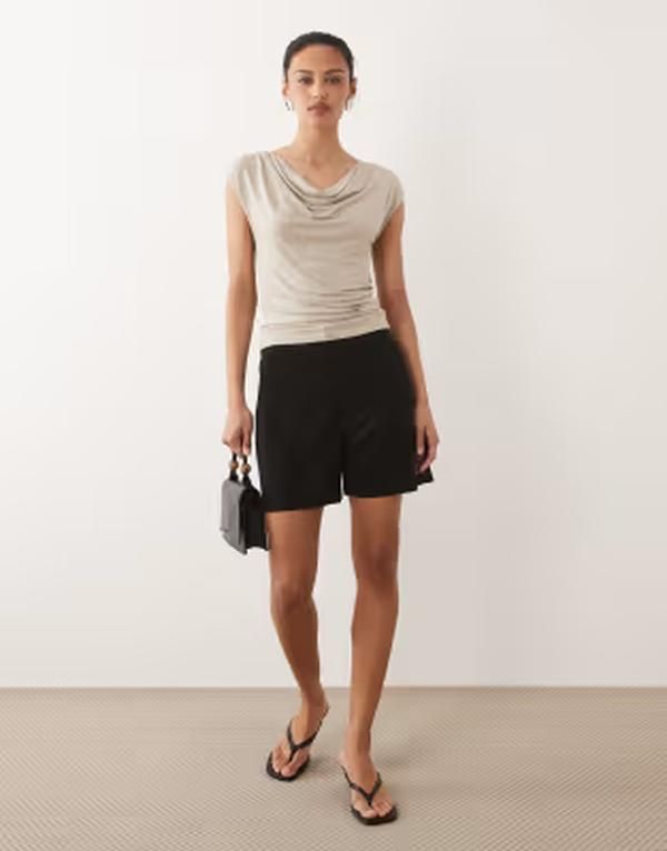 ジェイディーワイ レディース ボトムス ハーフパンツ・ショーツ ショートパンツ JDY tailored shorts Black ブラック
