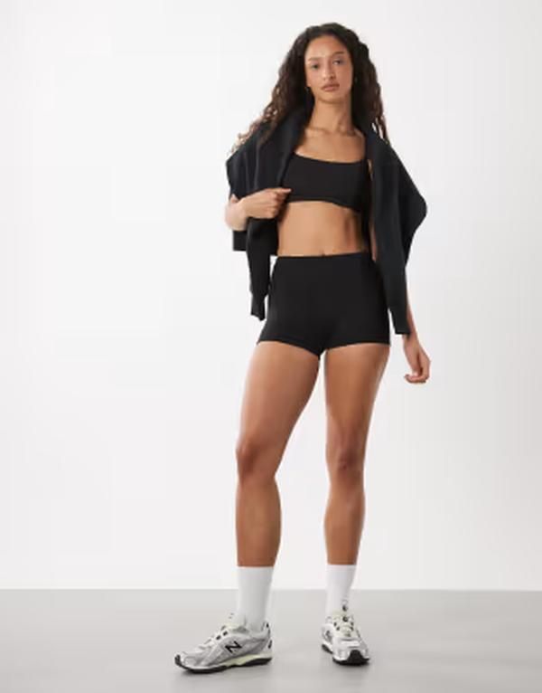 コットンオン レディース ボトムス ハーフパンツ・ショーツ ショートパンツ Cotton Active ultra soft micro shorts Black ブラック 11,235円