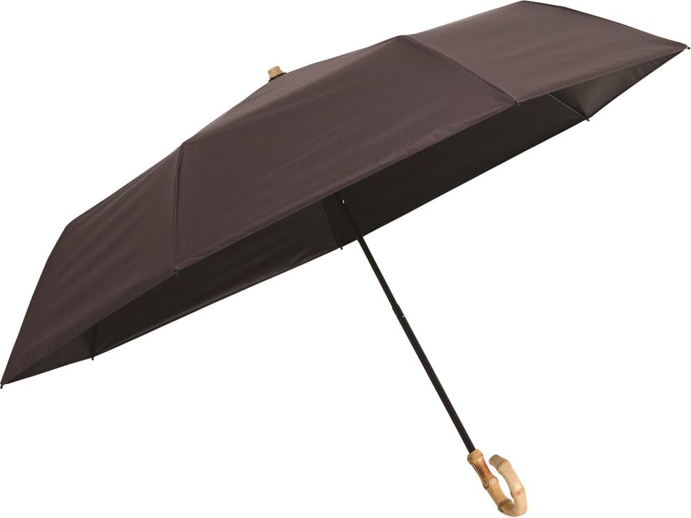 新品 マブ(mabu) 日傘 折りたたみ傘 UVカット 100 傘 日傘兼用雨傘 レディース 50cm 7本骨 「 江戸 」 栗皮 SMV-41977 雨傘 遮光 晴雨兼用傘 おしゃれ 可愛い 軽量 和柄 人気 大きい 女性用 umbrella