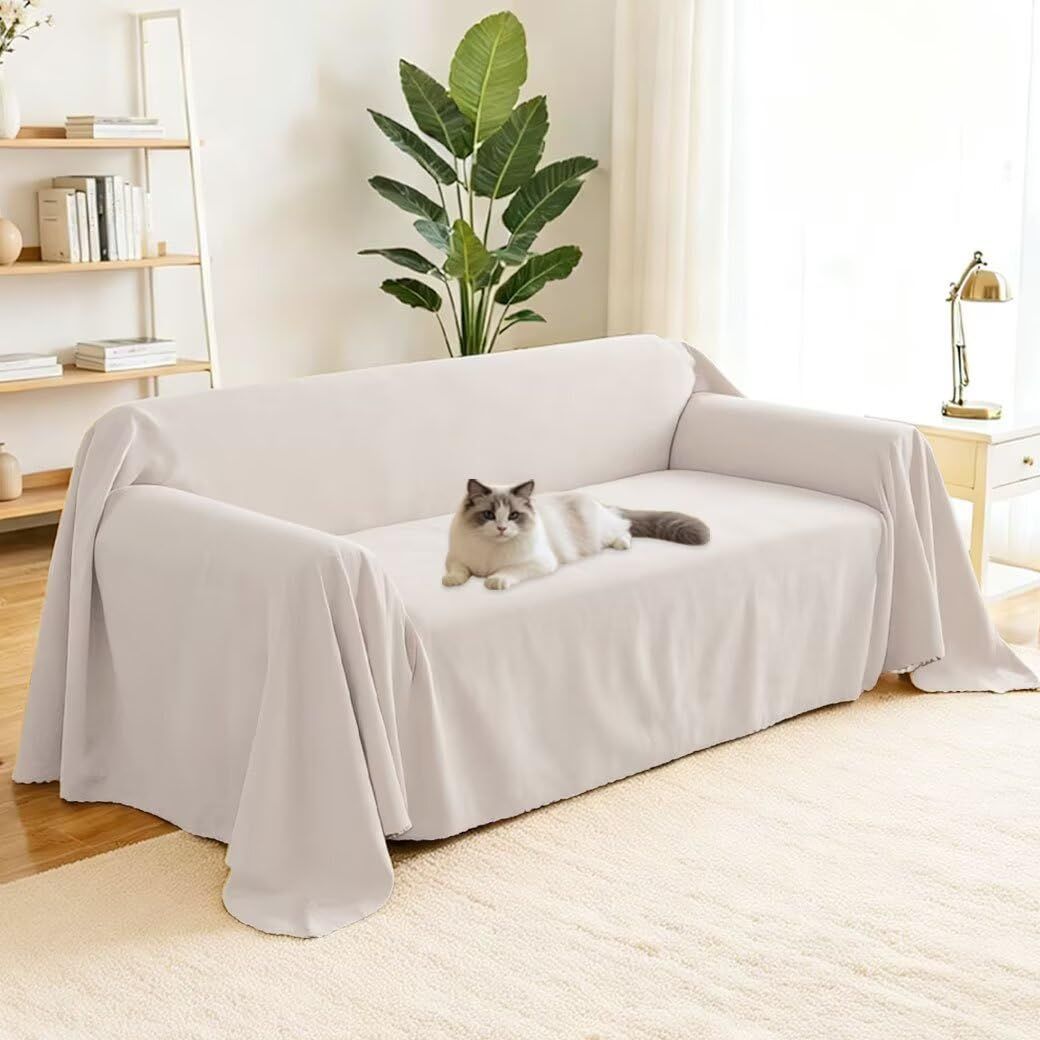 新品 Eamochi ソファーカバー 撥水加工 長方形 マルチカバー 犬猫対策 防水ソファカバー 肘付き 肘なし 大判 シェニール おしゃれ ソファーシーツ 多機能 保護カバー マルチクロス ブランケット 3人4人5人掛け 汚れ防止 キズ防止 オールシーズン