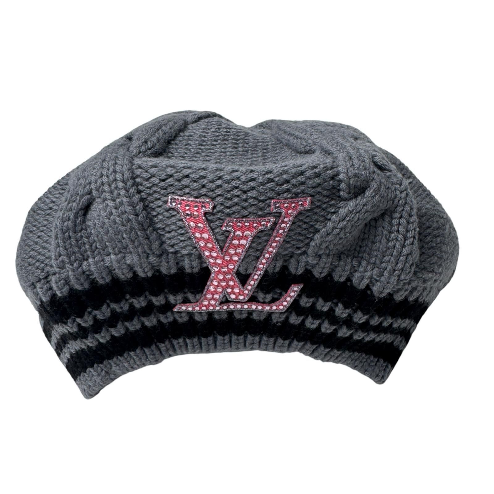 ルイヴィトン LOUIS VUITTON ベレコロンビア ニットベレー帽 M72706 レディース