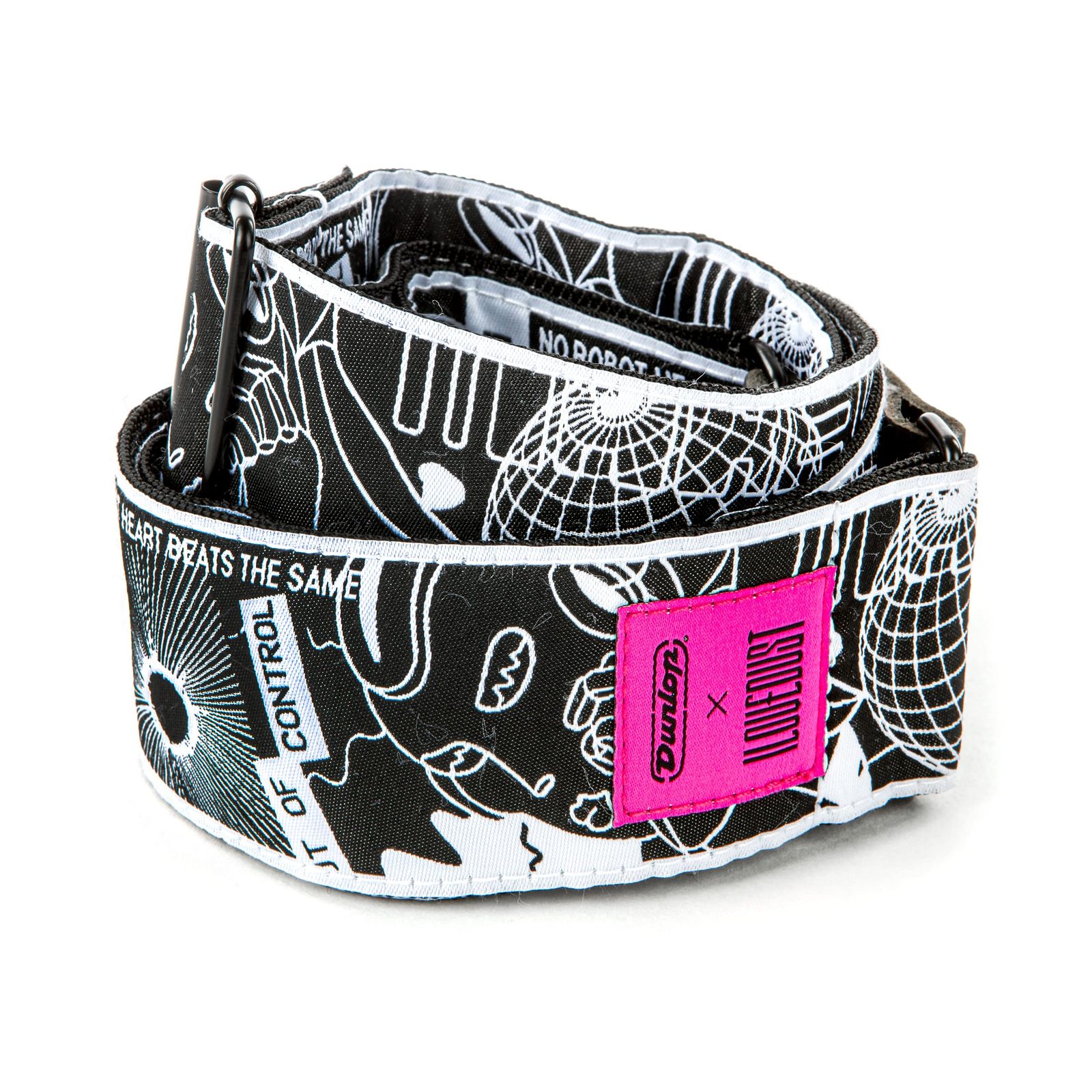 新品 [Jim Dunlop] ジム ダンロップ ILD11 ILOVEDUST Strap Robot Heart ストラップ ロボットハート