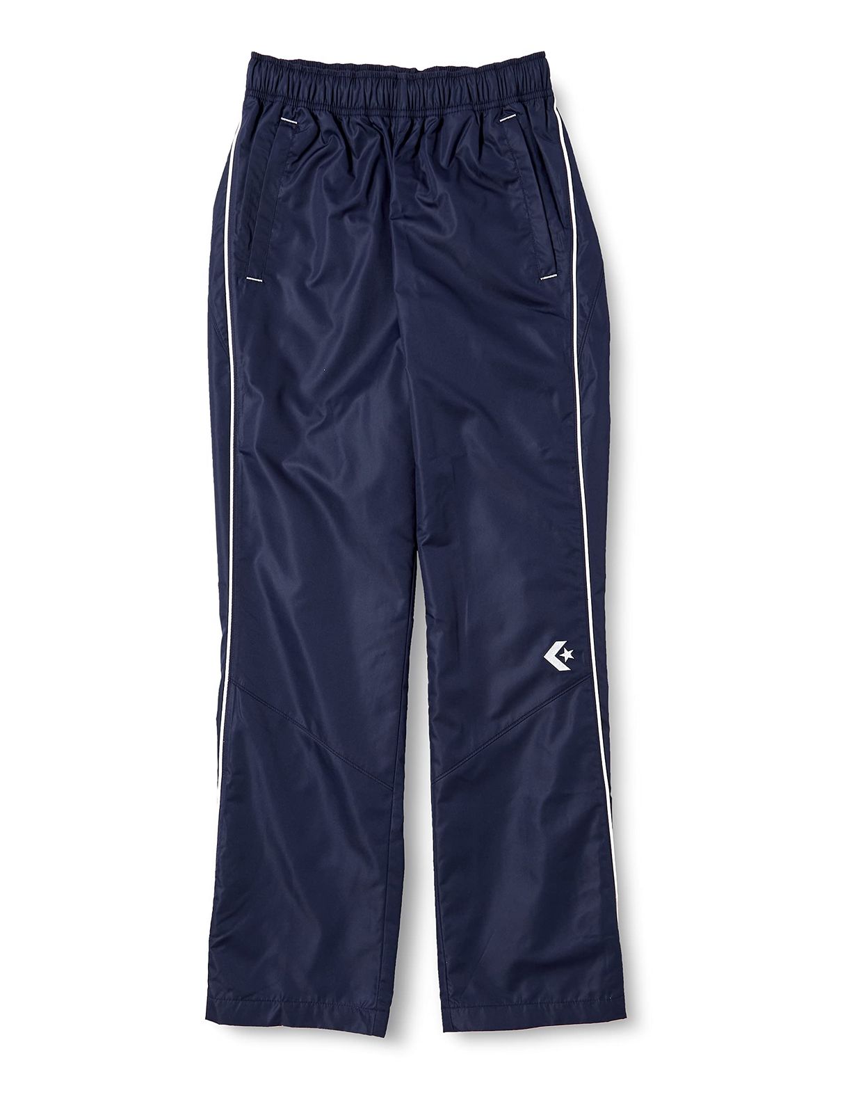 新品 [CONVERSE(コンバース)]バスケ パンツ ウォームアップパンツ(裾ファスナー) スリムタイプ 撥水 透湿 CB162508P ネイビー/ホワイト 日本 2XO (日本サイズ4L相当)
