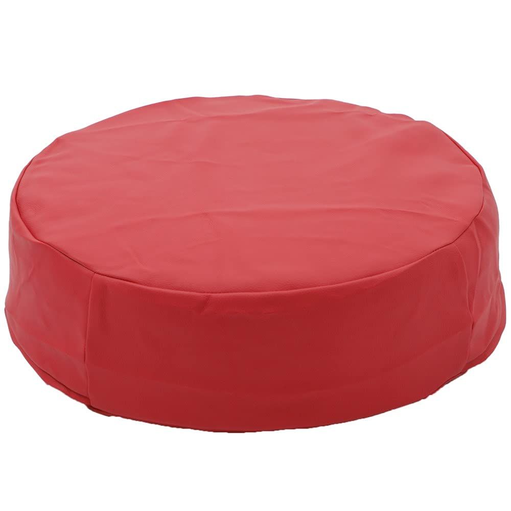 新品 セルタン クッション レッド カバーが洗える SWEETS 丸型 PVC 低反発シート 日本製 A367t-596RED