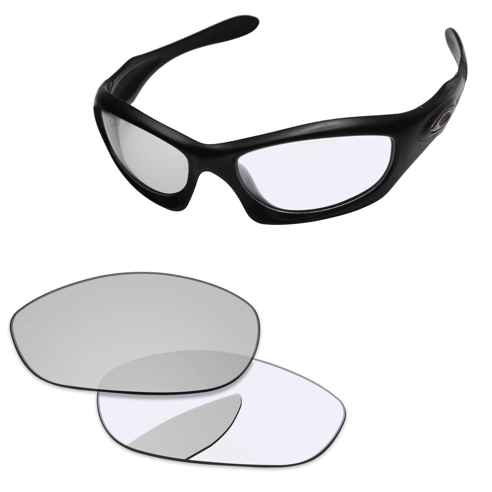 新品 PapaViva Pro+ 調光 交換レンズ For Oakley Monster Dog クリア