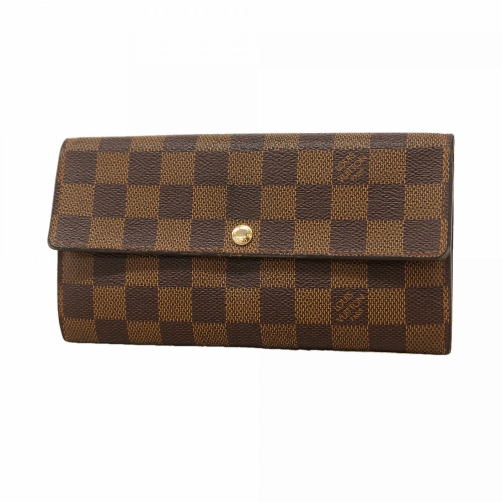 ルイ・ヴィトン(Louis Vuitton) ルイ・ヴィトン 長財布 ダミエ ポルトフォイユ サラ N61734 エベヌレディース