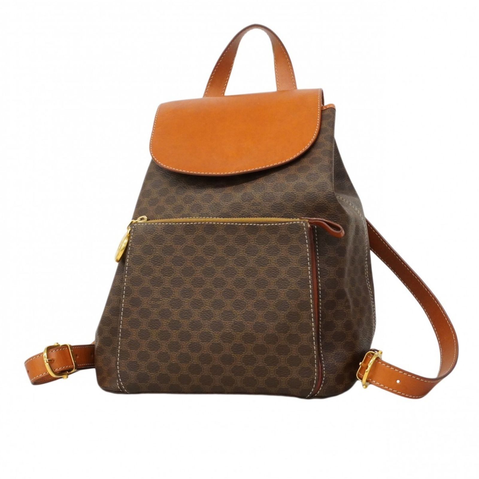 セリーヌ(Celine) セリーヌ リュック・デイパック マカダム ブラウン レディース