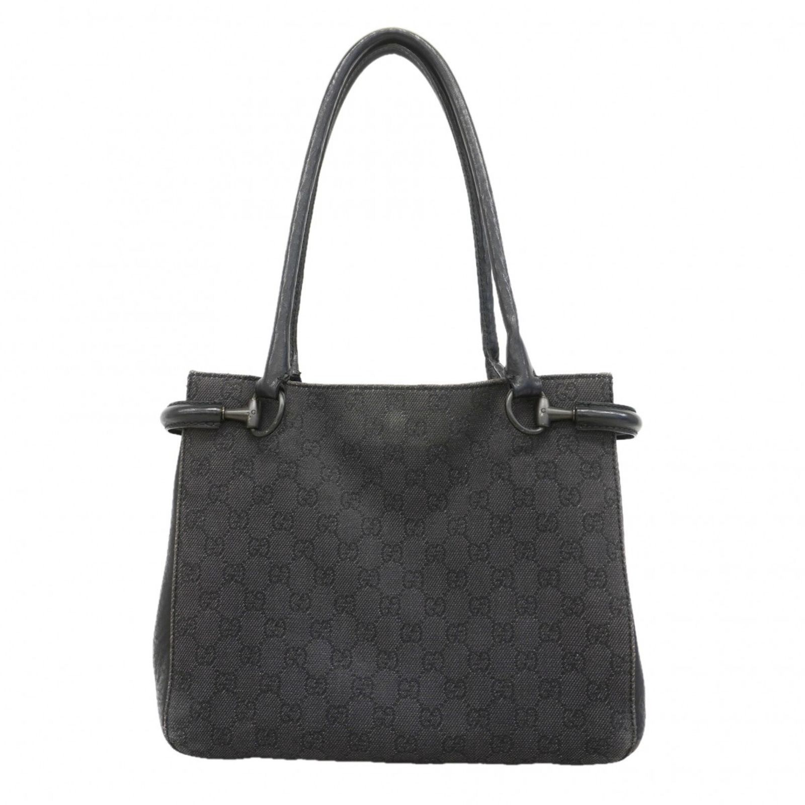 グッチ(Gucci) グッチ トートバッグ 101971 デニム ブラック レディース